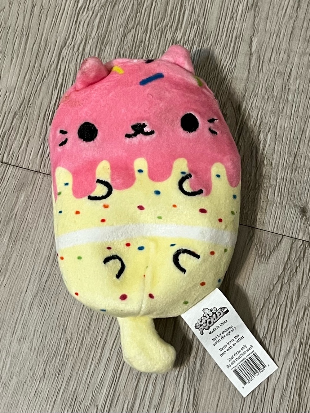Cats vs Pickles Collectible Ice Cream Cat Kitty Cake Mini Plush